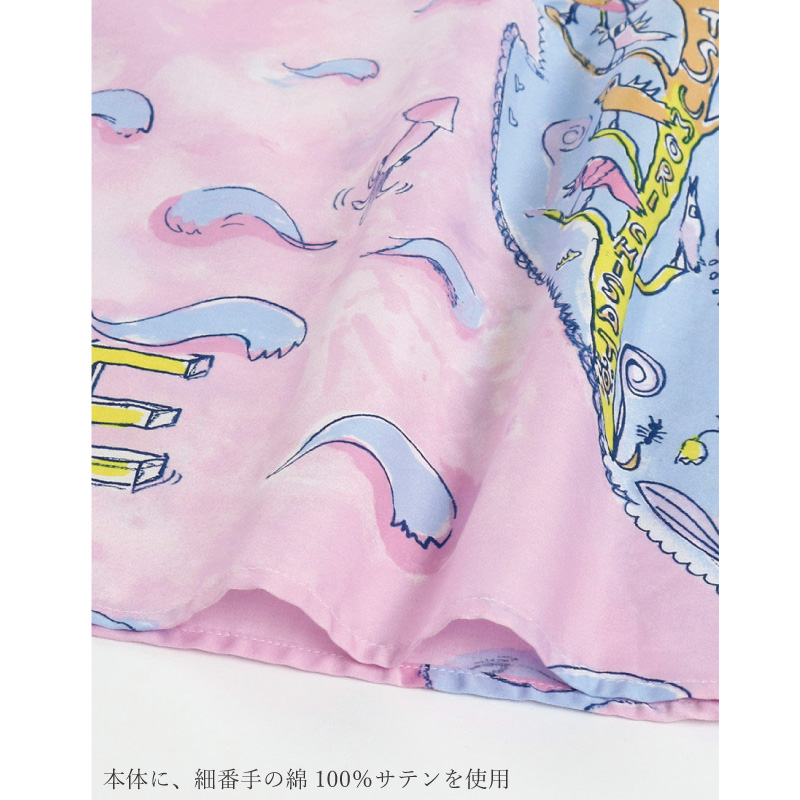 ツモリチサト　 ワコール　新品　ワンピース（M）　ルームウエア　綿100％ tsumori chisato SLEEP ワコール Wacoal ツモリチサト ワンピース