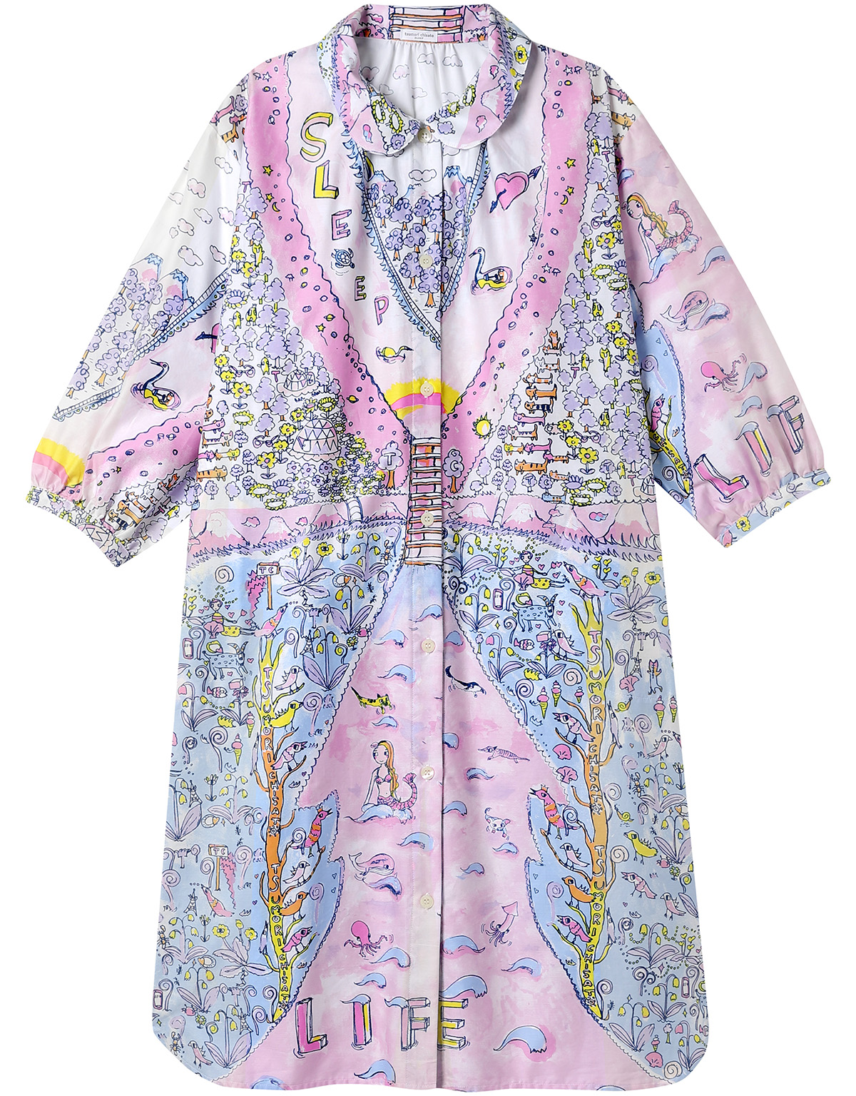 ワコール　ツモリチサト　パジャマ　Mサイズ　 UDT161 OR tsumori chisato SLEEP ワコール Wacoal ツモリチサト ワンピース
