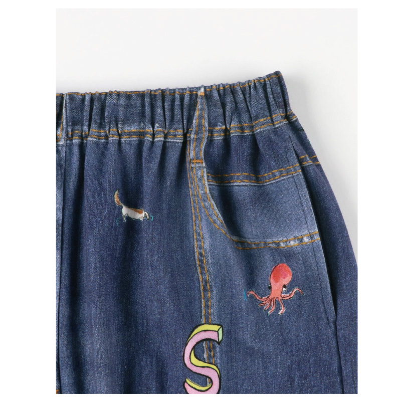 新品ワコール ツモリチサトデザインパンツ tsumori chisato SLEEP ワコール ツモリチサト ボトムス 10分丈 ワイド