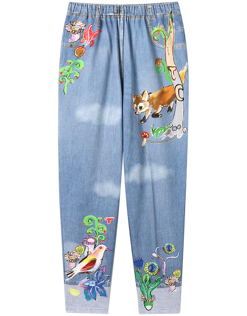 サルエルパンツ デニム（tsumori chisato SLEEP）のおすすめ人気