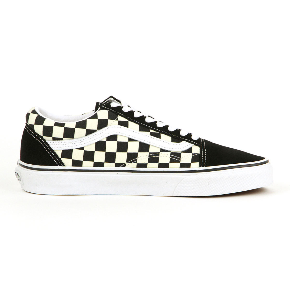 バンズ スニーカー メンズ 正規販売店 VANS オールドスクール チェッカーボード VANS OLD SKOOL (PRIMARY CHECK) BLACK/WHITE VN0A38G1P0S
