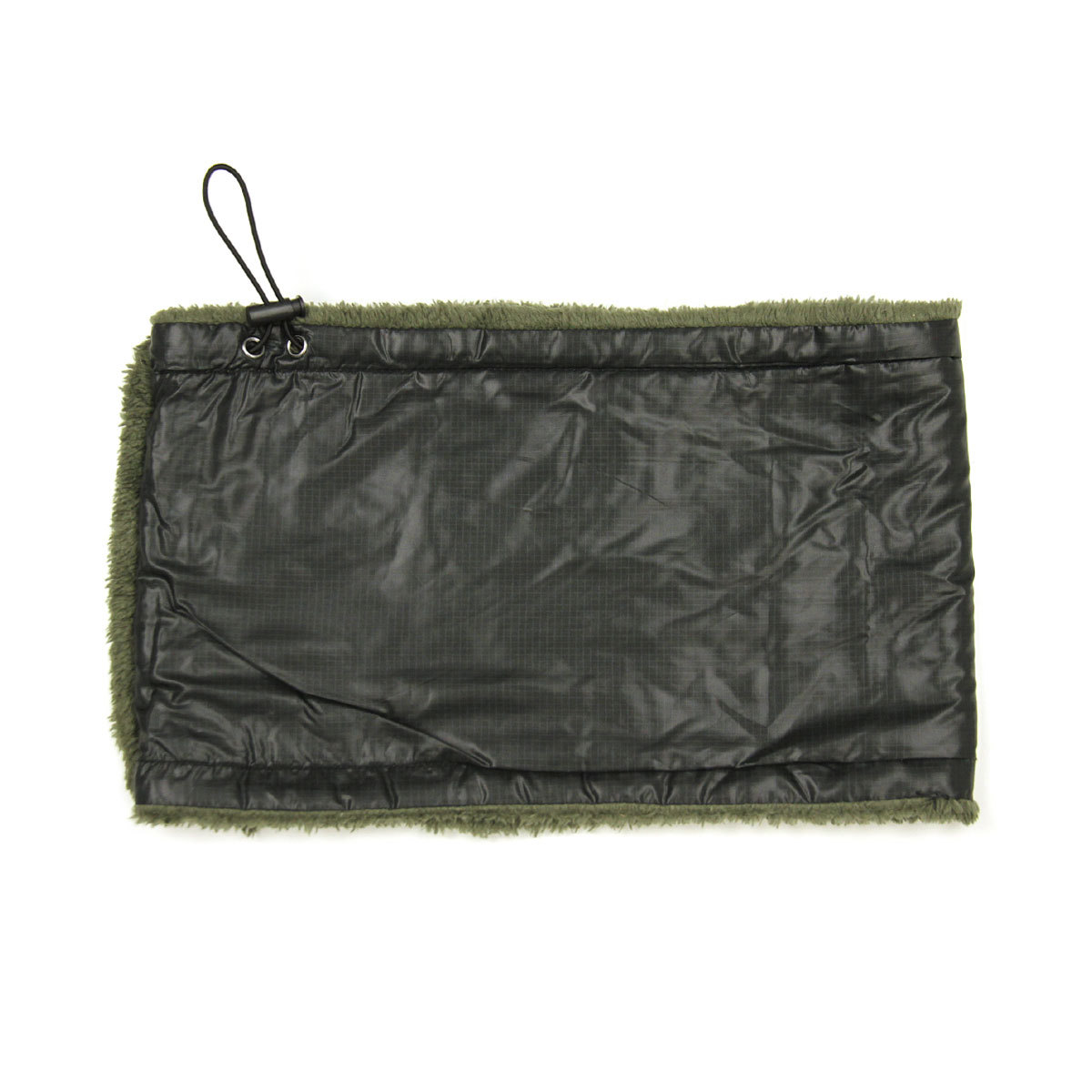 ポーラー マフラー メンズ レディース 正規販売店 POLER ネックウォーマー リバーシブル REVERSIBLE SHEEP FLEECE NECK WARMER BLACK/OLIVE