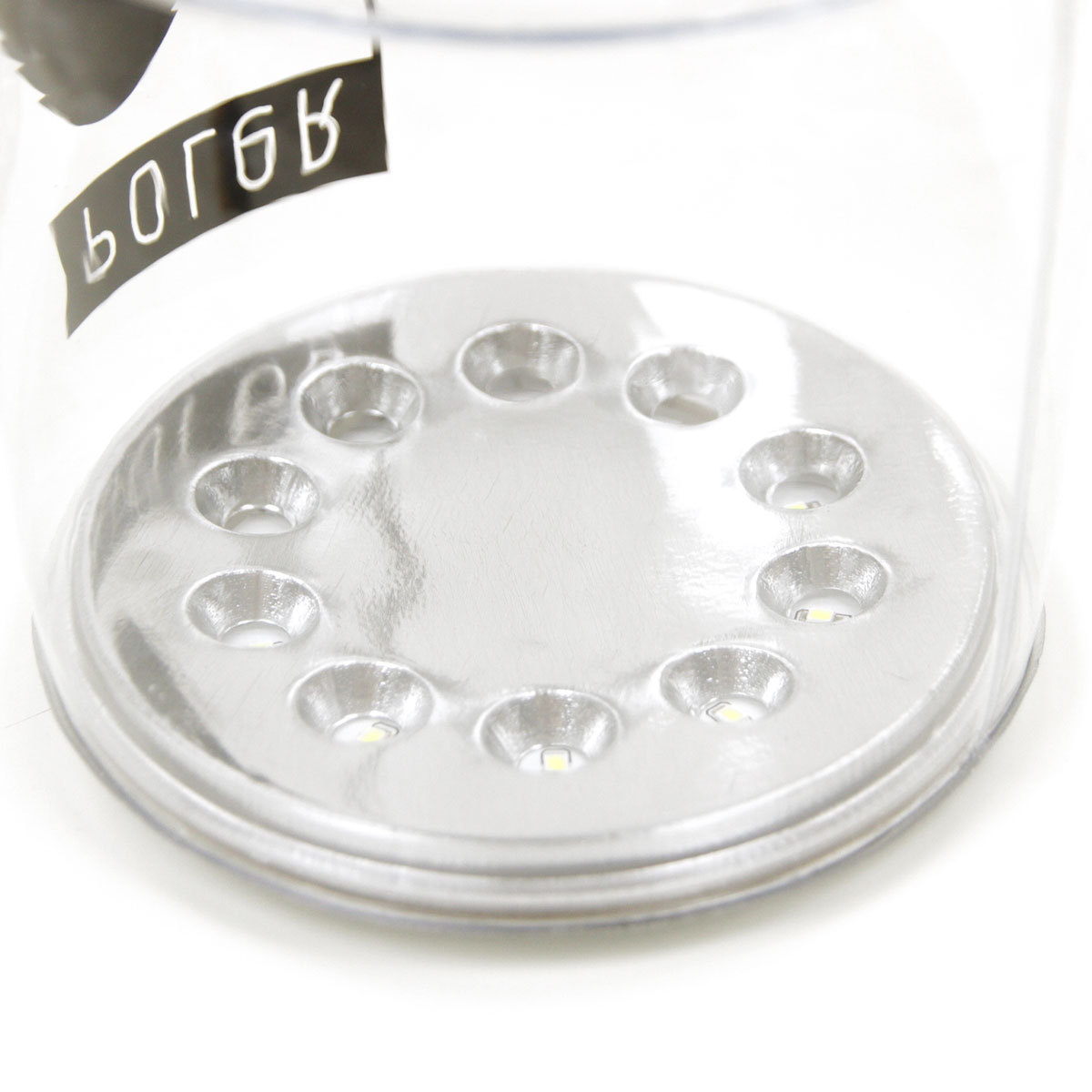 ポーラー ライト 正規販売店 POLER アウトドアライト アウトドアグッズ ソーラーランプ POLER INFLATABLE SOLAR LAMP 211ACU9704 CLEAR