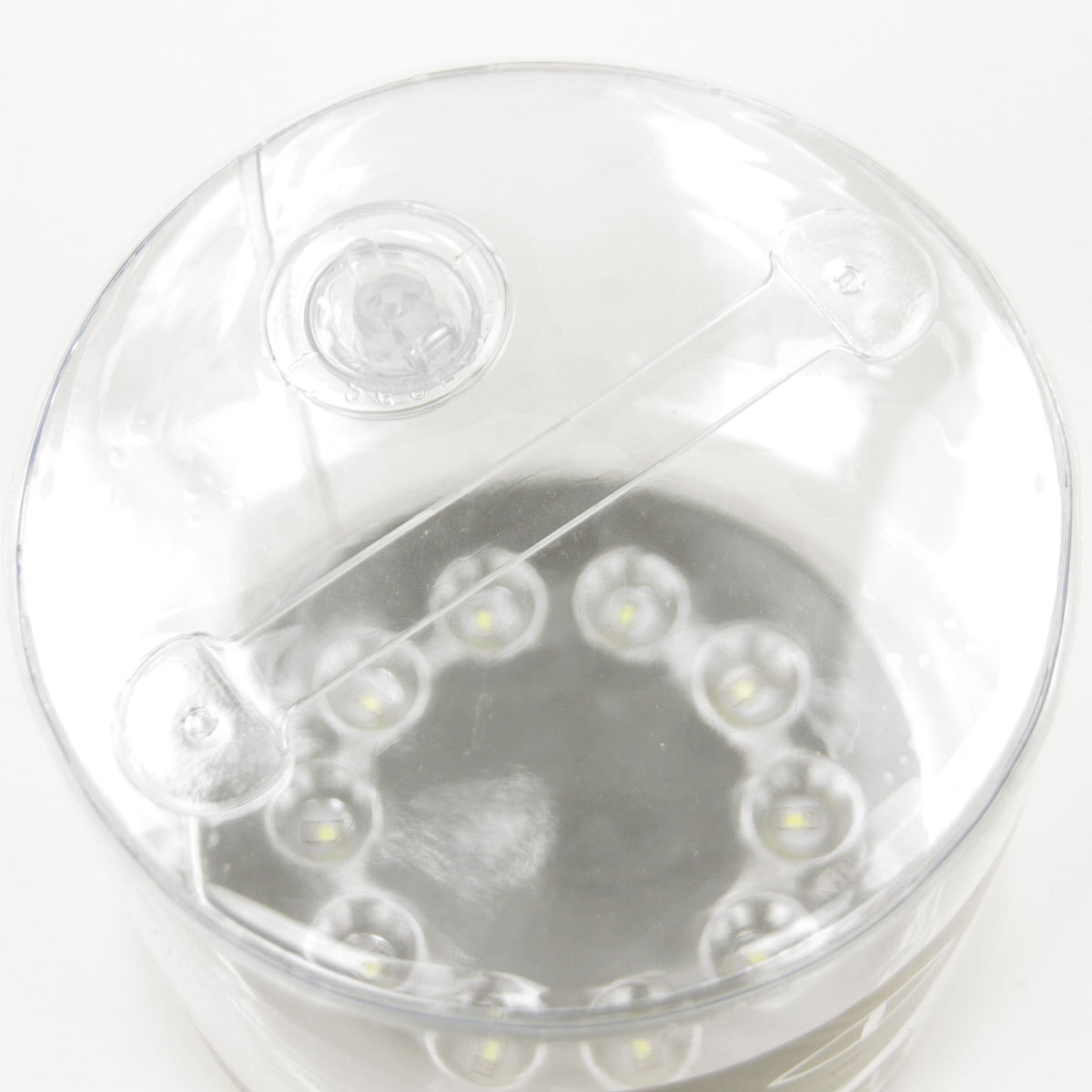 ポーラー ライト 正規販売店 POLER アウトドアライト アウトドアグッズ ソーラーランプ POLER INFLATABLE SOLAR LAMP 211ACU9704 CLEAR