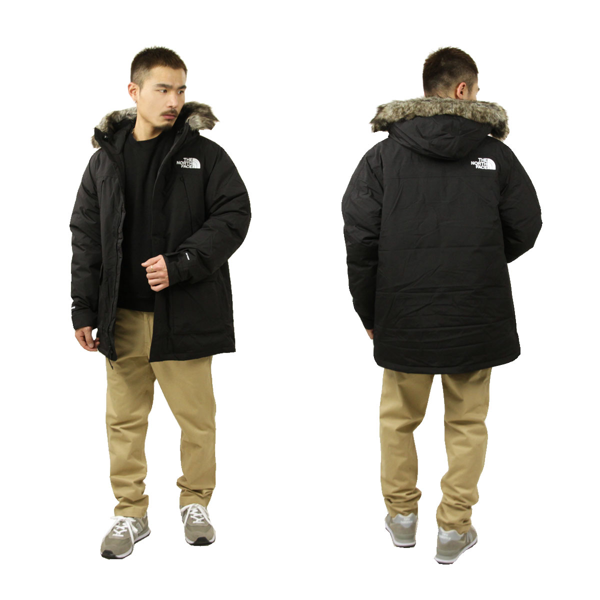 ノースフェイス ダウンジャケット メンズ 正規品 THE NORTH FACE マクマードパーカ アウター M MCMURDO PARKA  NF0A5GJF JK3 TNF BLACK