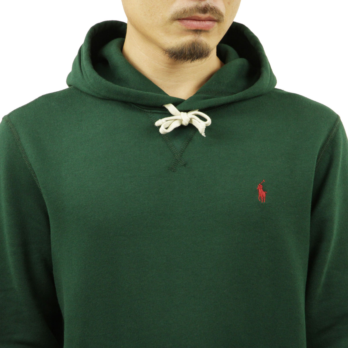 ポロ ラルフローレン パーカー メンズ 正規品 POLO RALPH LAUREN プルオーバーパーカー RL FLEECE PULL OVER  HOOD PARKA K214SC25 COLLEGE GREEN/C3961