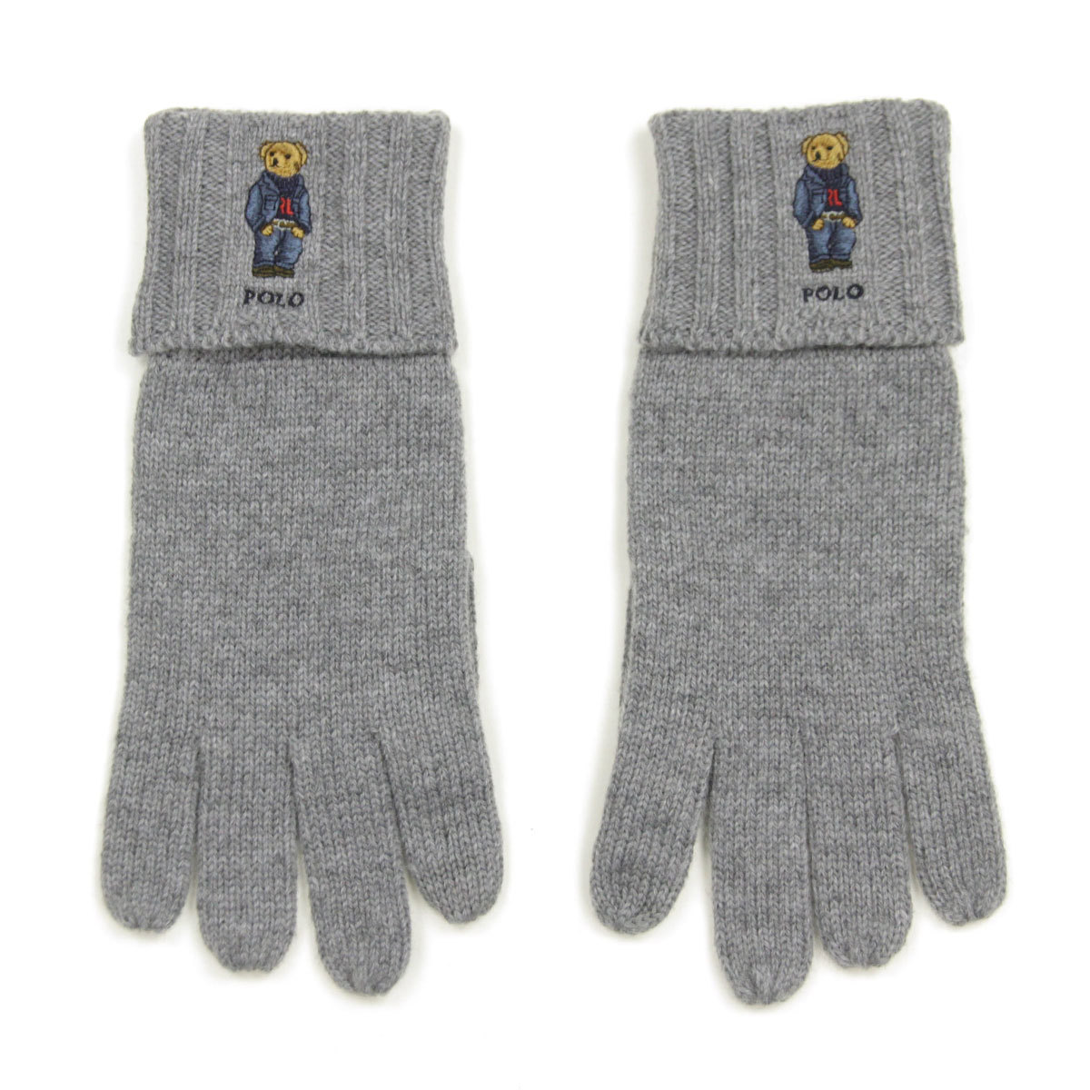 ポロ ラルフローレン ベア 手袋 メンズ レディース 正規品 POLO RALPH LAUREN ニット 手ぶくろ グローブ RECYCLED  BEAR GLOVE PC0844 021