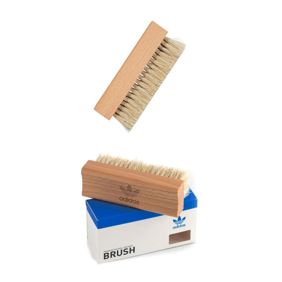 アディダス ブラシ メンズ レディース 正規品 adidas シューケア 汚れ落とし 靴用ブラシ ADIDAS ORIGINALS PRODUCT PREMIUM BRUSH 馬毛クリーニングブラシ