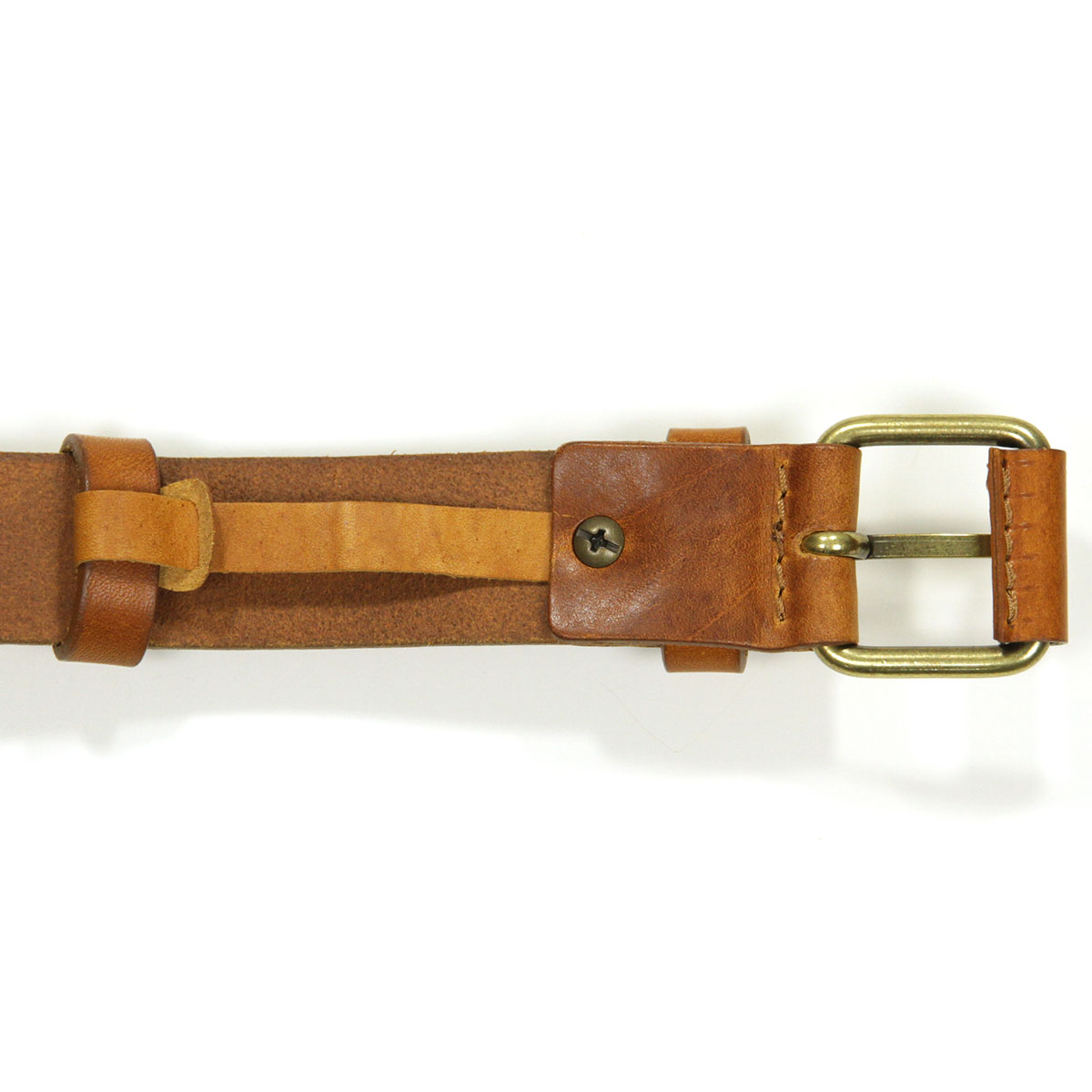 ヌーディージーンズ ベルト メンズ 正規販売店 Nudie Jeans 本革 革ベルト レザーベルト DWAYNE LEATHER BELT TOFFEE BROWN B72 180898