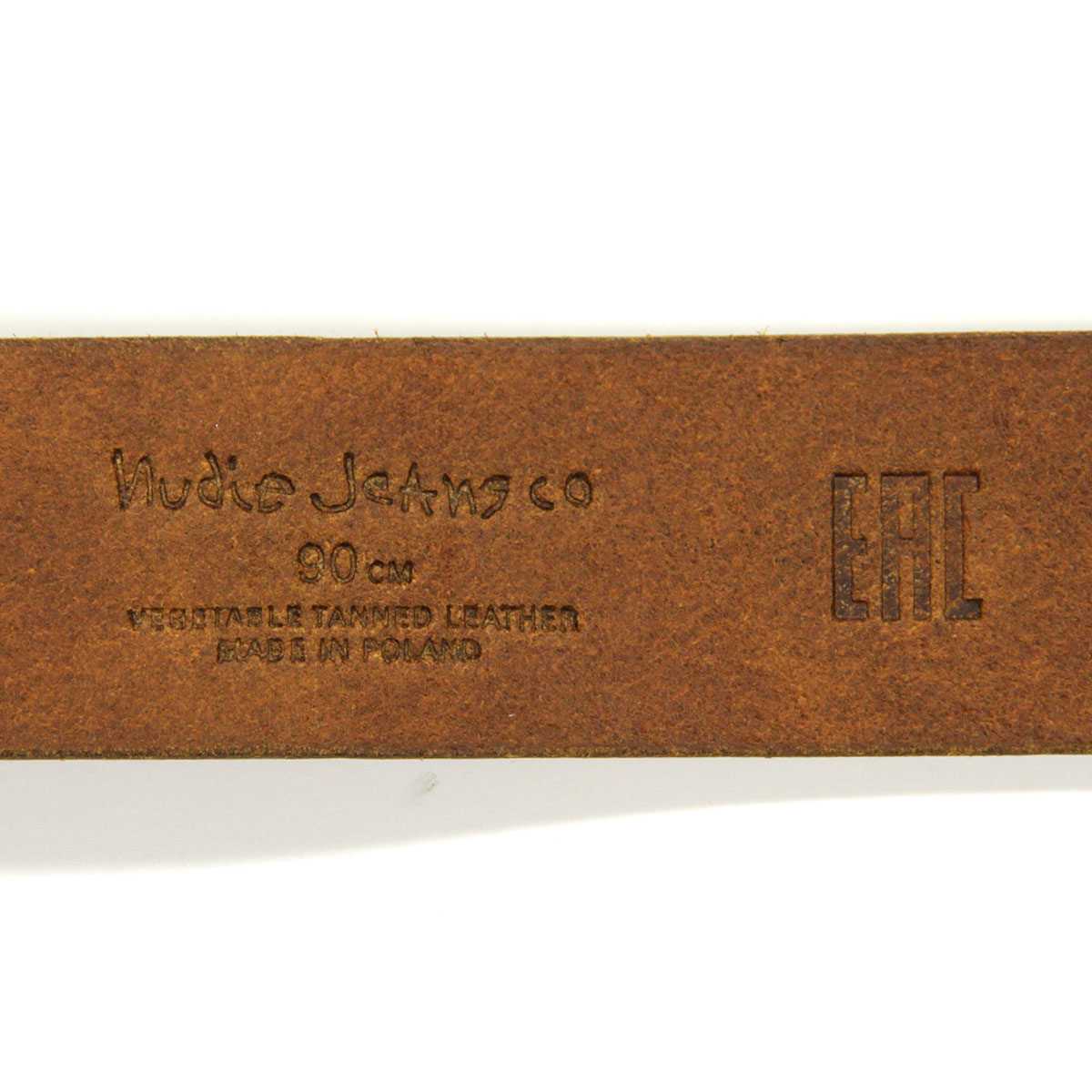 ヌーディージーンズ ベルト メンズ 正規販売店 Nudie Jeans 本革 革ベルト レザーベルト DWAYNE LEATHER BELT TOFFEE BROWN B72 180898