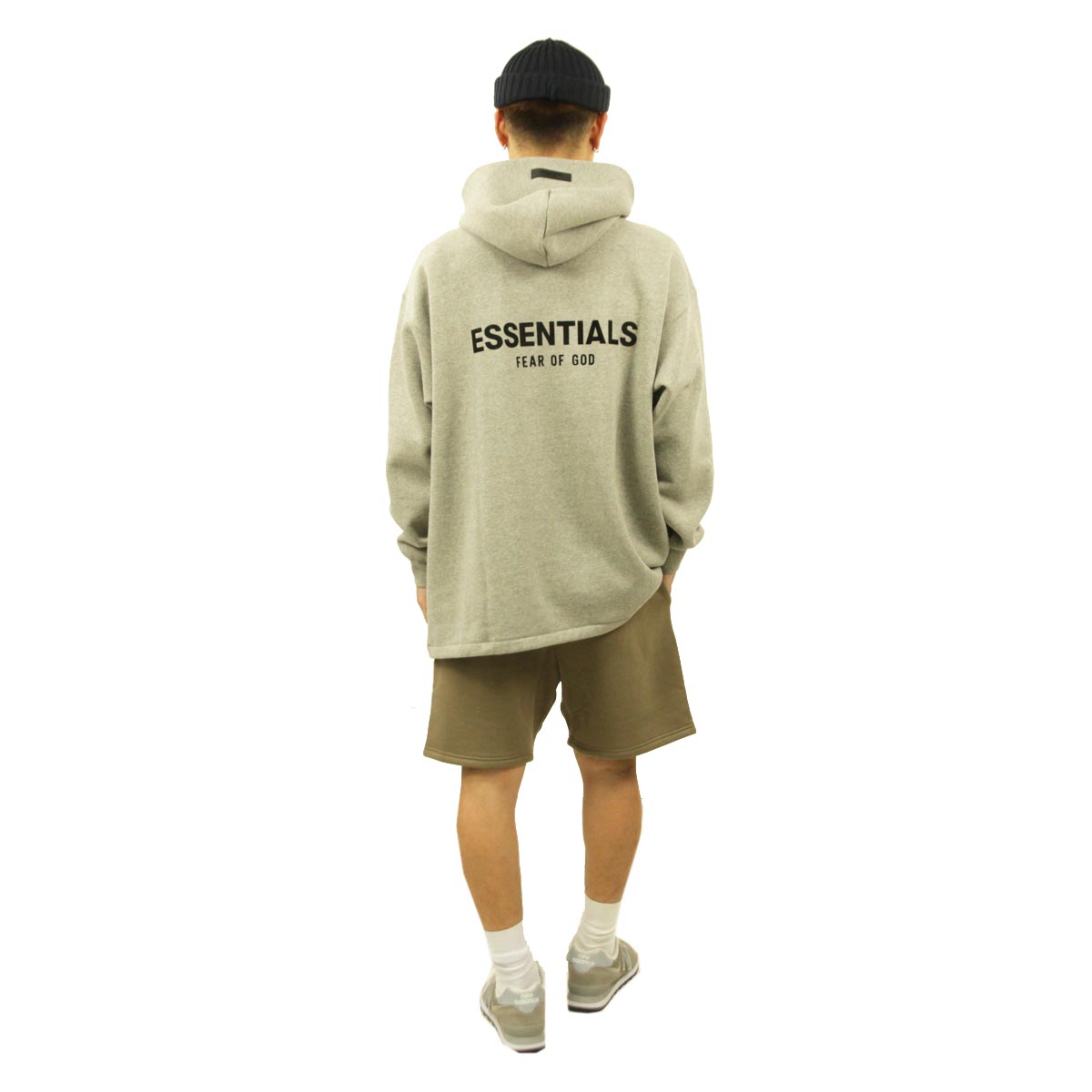 フィアオブゴッド fog essentials パーカー メンズ 正規品 FEAR OF GOD エッセンシャルズ ロゴ  プルオーバーESSENTIALS STRETCH RELAXED HOODIE