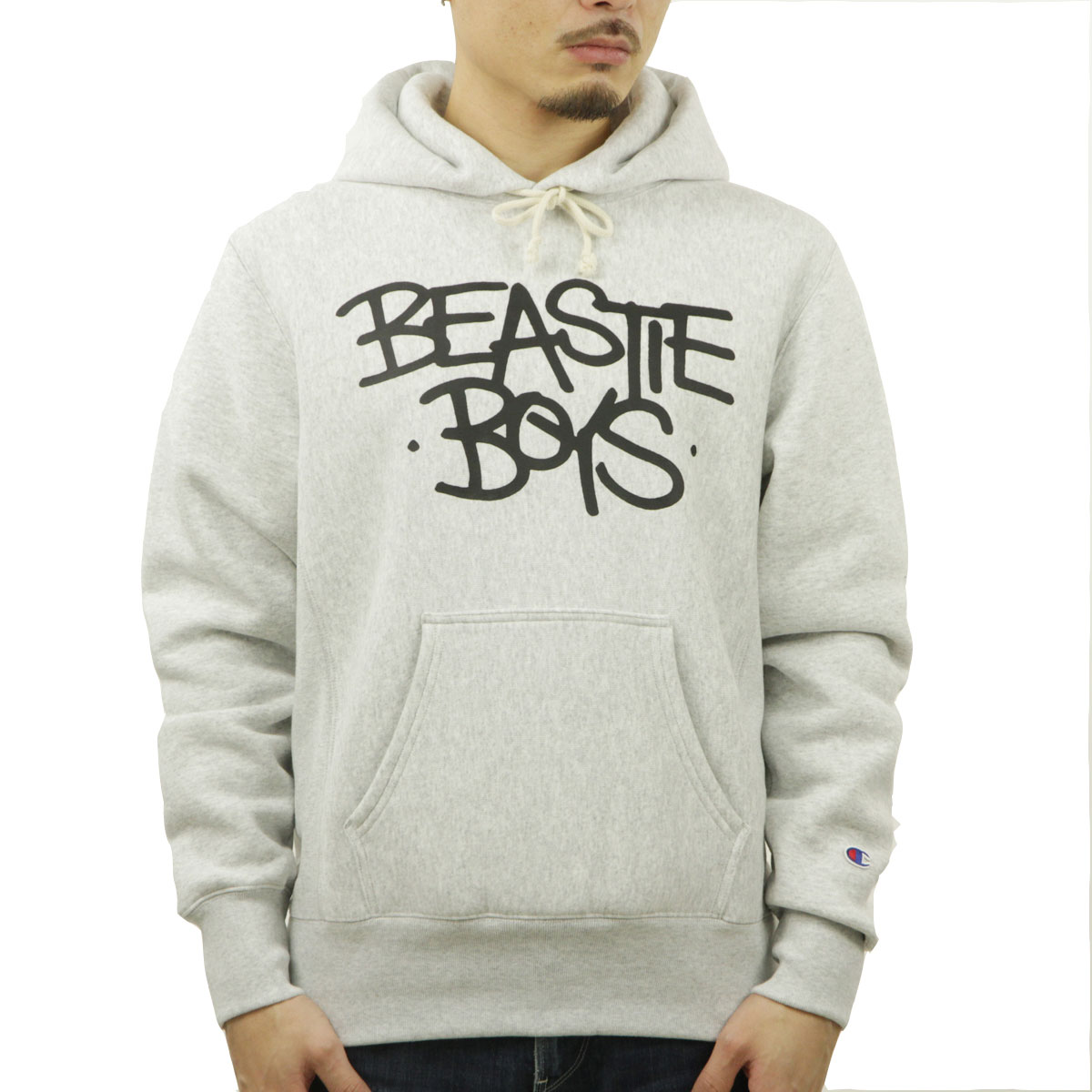 チャンピオン メンズ パーカー 正規品 CHAMPION ビースティ・ボーイズ BEASTIE BOYS TCV REVERSE WEAVE SOFT  FLEECE 