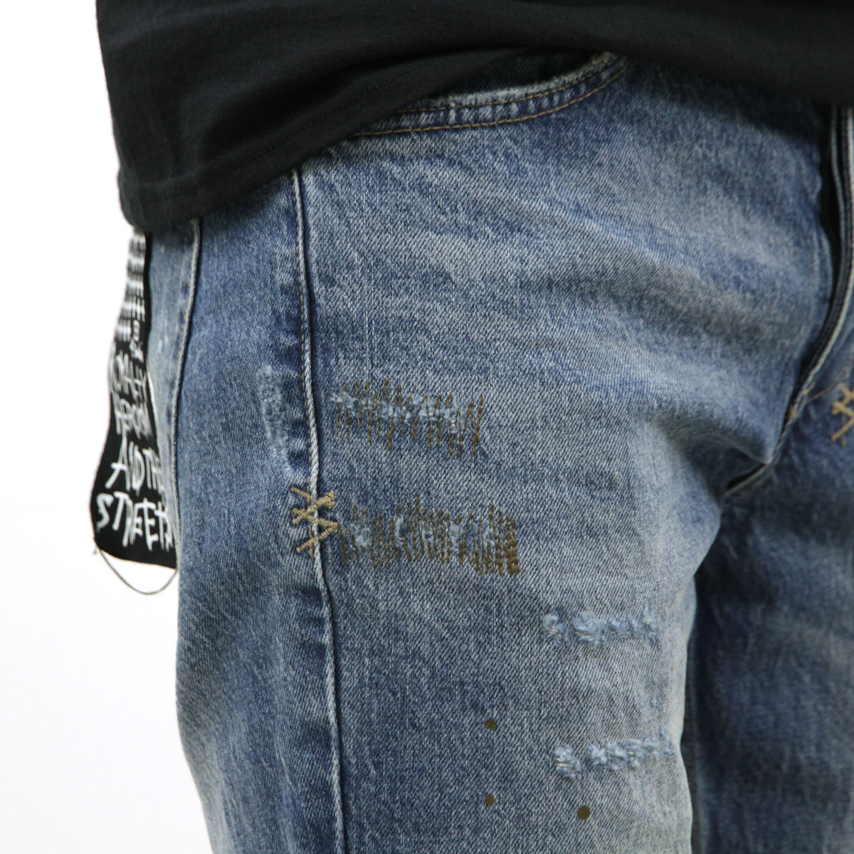 ksubi スビ Chitch Jeans デニム ジーンズ 28インチ 正規品 KSUBI CHITCH PUNK BLUE TRASHED (5000004100-098:DENIM