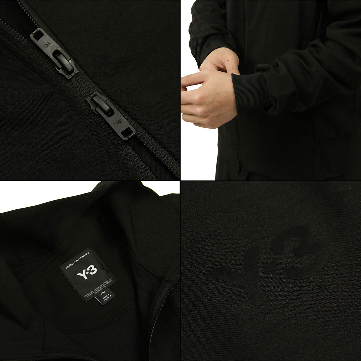 Y-3 ワイスリー メンズ セットアップ 正規品 ジャージ ジップアップ