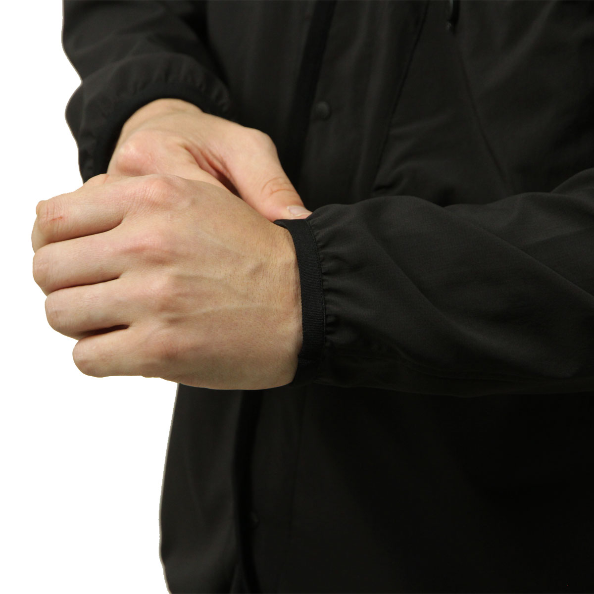 ナンガ メンズ カーディガン 正規販売店 NANGA 収納可能 ボタンダウン 軽量 PLC EXCURSION CARDIGAN BLK BLACK N2500-1T405A