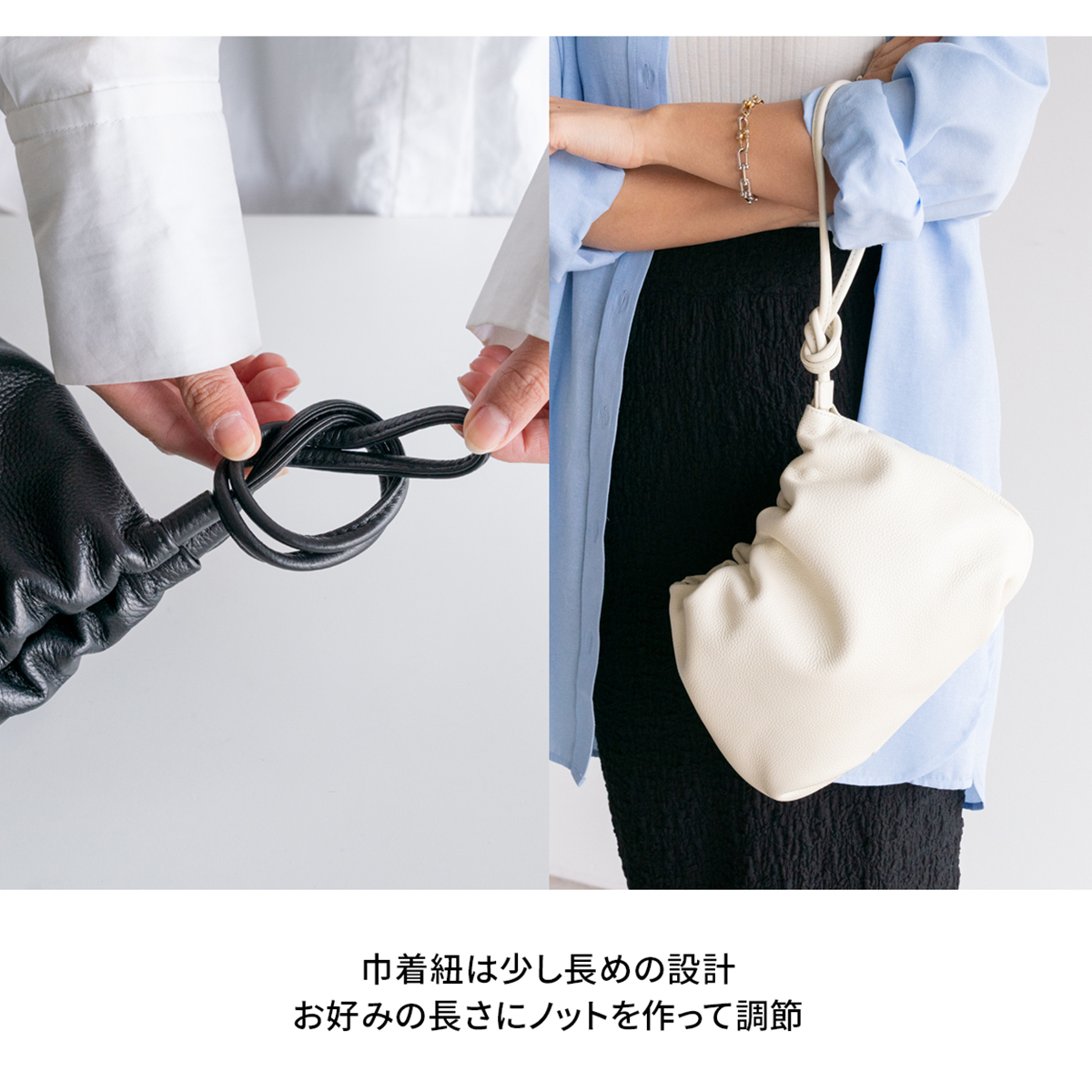 ホワイト　本革 ボストンバッグ　I need more shoes ラージ ホワイト 本革 ボストンバッグ I need more shoes ラージ