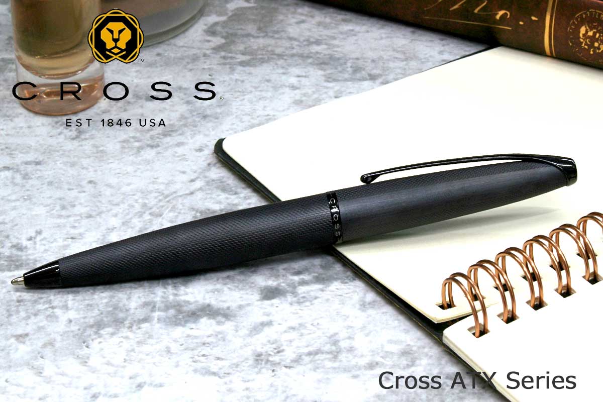CROSS（クロス） ボールペン CROSS ATX ブラッシュトブラック 882-41