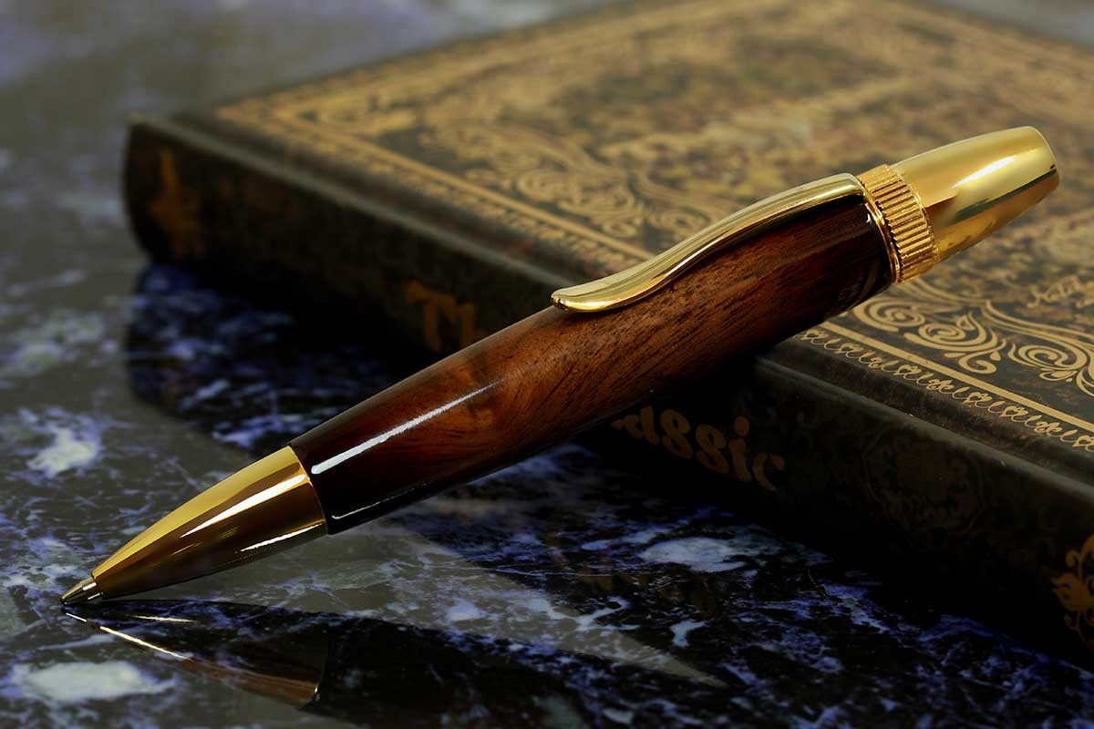 ボールペン F-STYLE Air Brush Wood Pen エアーブラシ ウッドペン
