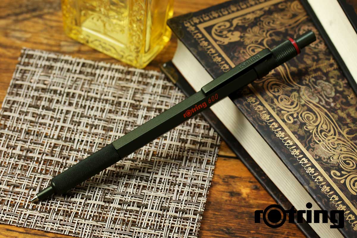 ロットリング ボールペン Rotring 600 カモフラージュグリーン