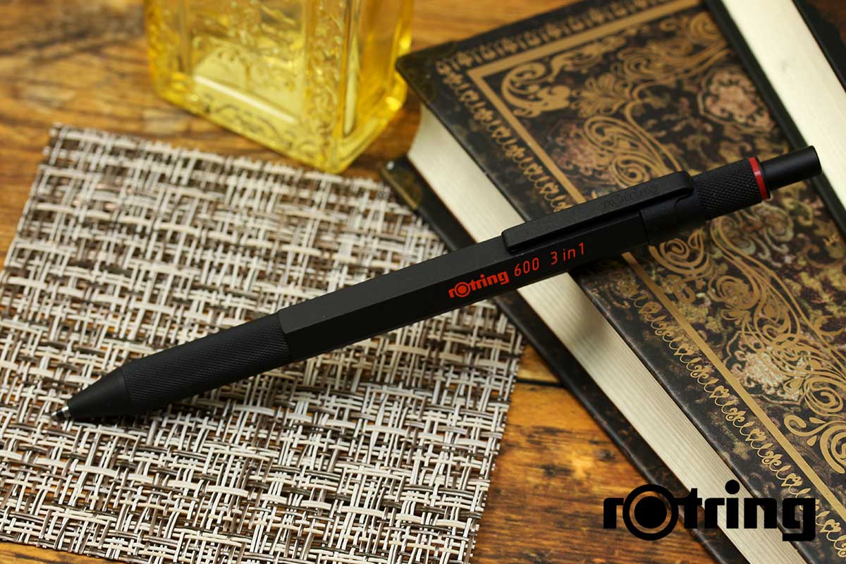 多機能ペン ロットリング Rotring 600 3in1 ブラック マルチペン 2164108 即日 : protr036 : ペンスタ磐田  Yahoo!店 - 通販 - Yahoo!ショッピング