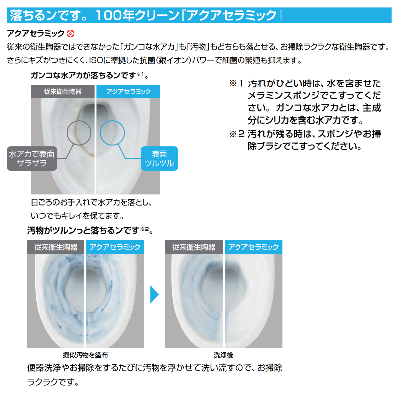 LIXIL フロートトイレ 床排水 F5グレード Sトラップ アクアセラミック