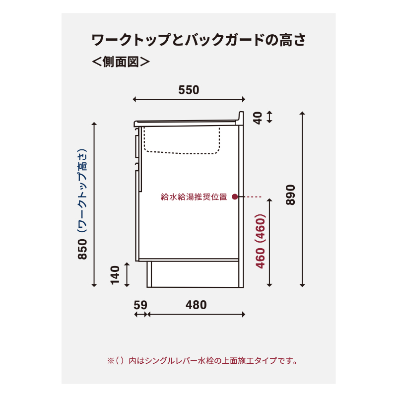 ワンド(マイセット) 組合せ型 一槽流し台 トップ出し水栓仕様 間口170cm KTD5-85-170DS 高さ85cm KTD5 キッチンシリーズ  ハイトップ W1700 キッチン シンク : od-ktd5-85-170ds : i-port Yahoo!店 - 通販 - Yahoo!ショッピング