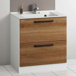 洗面化粧台 クリナップ ラクトワ 化粧台本体 間口75cm オールスライドタイプ