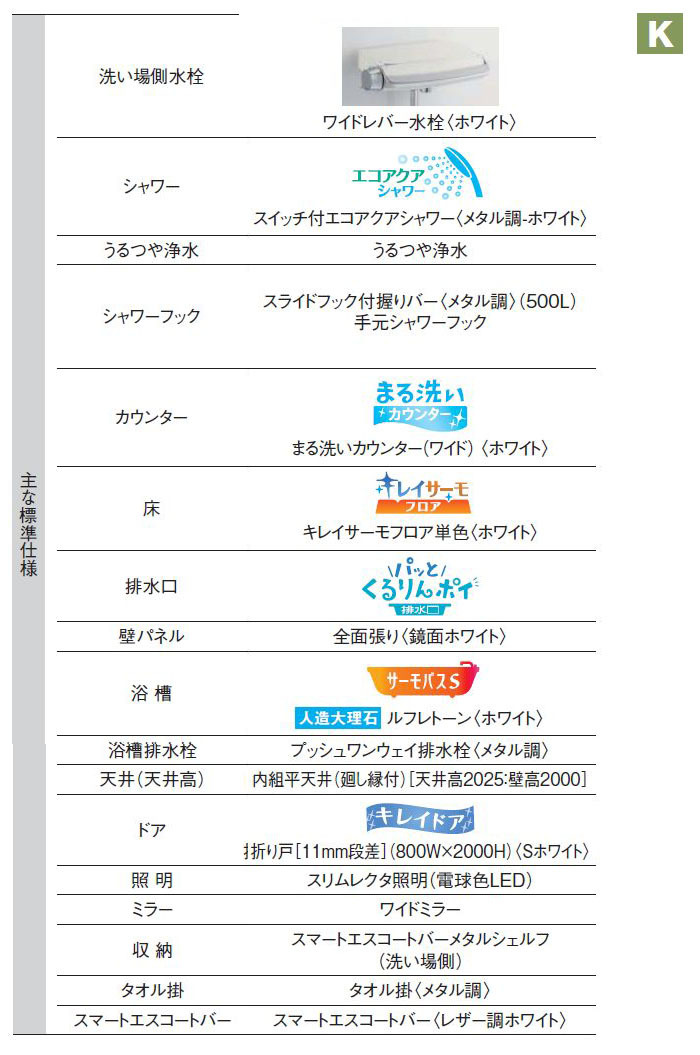 LIXIL リノビオV S1216サイズ Kタイプ 標準仕様 INAXシステムバス