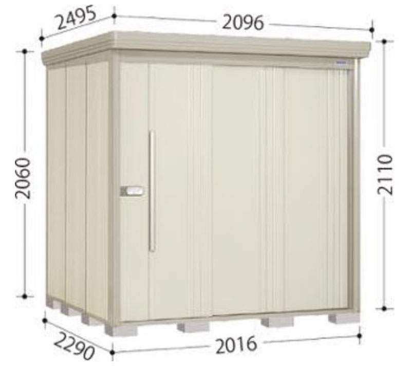 田窪工業所 mr.ストックマン ダンディ 物置 ND-2022 タクボ 背面棚