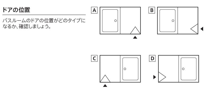 TOTO WSシリーズ Dタイプ 1116Jサイズ 基本仕様 マンションリモデル