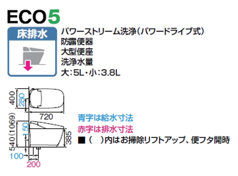 上等な サティスGタイプ トイレ 床排水 排水芯200mm LIXIL YBC-G30S-DV