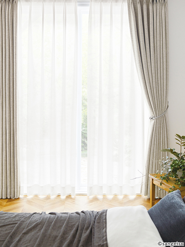 サンゲツ（SANGETSU） オーダー遮熱・UVカットシアーカーテン AC2595
