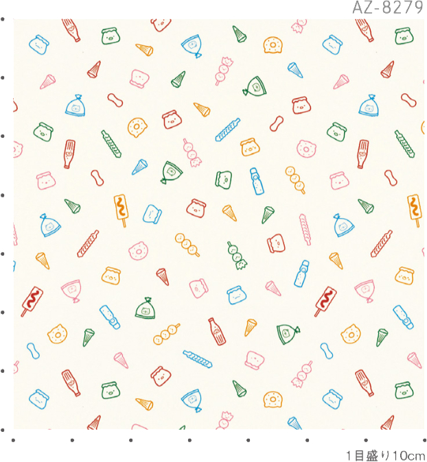 abita ZIONE すみっコぐらし オーダーカーテン だがし屋すみっコ AZ