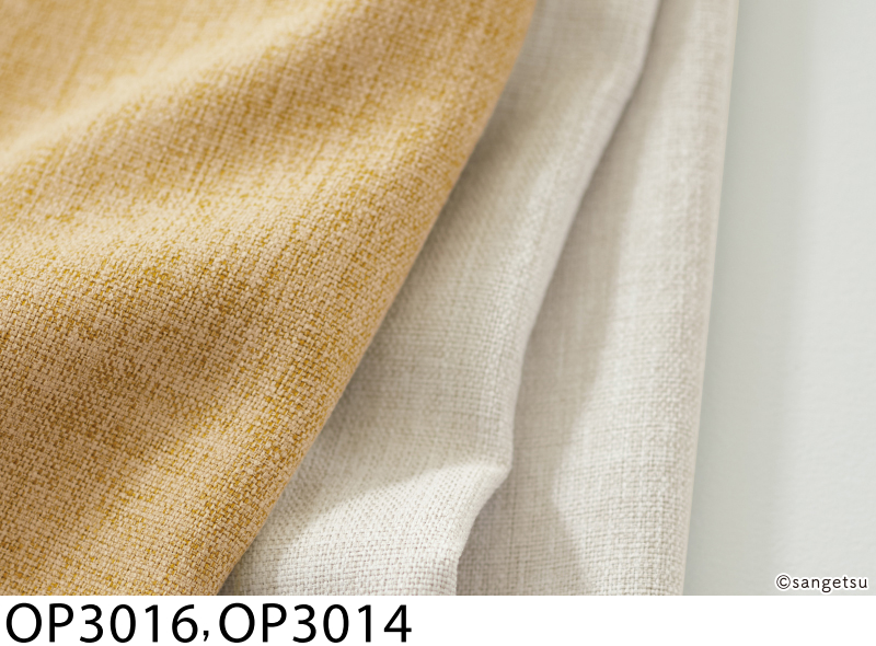 サンゲツ（SANGETSU） オーダーカーテン ラフプレーン OP3014-OP3018
