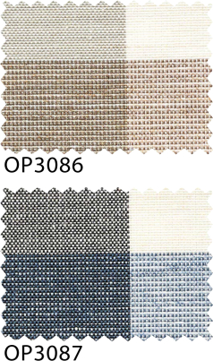 サンゲツ オーダーカーテン ブロックチェック OP3086-OP3087 仕上り巾31〜80cm×仕上り丈261〜280cm LP仕様 形態安定加工 約1.5倍ヒダ_2