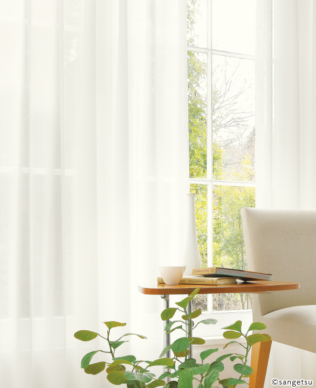 サンゲツ（SANGETSU） オーダー防炎 遮熱 ミラーレースカーテン OP3187