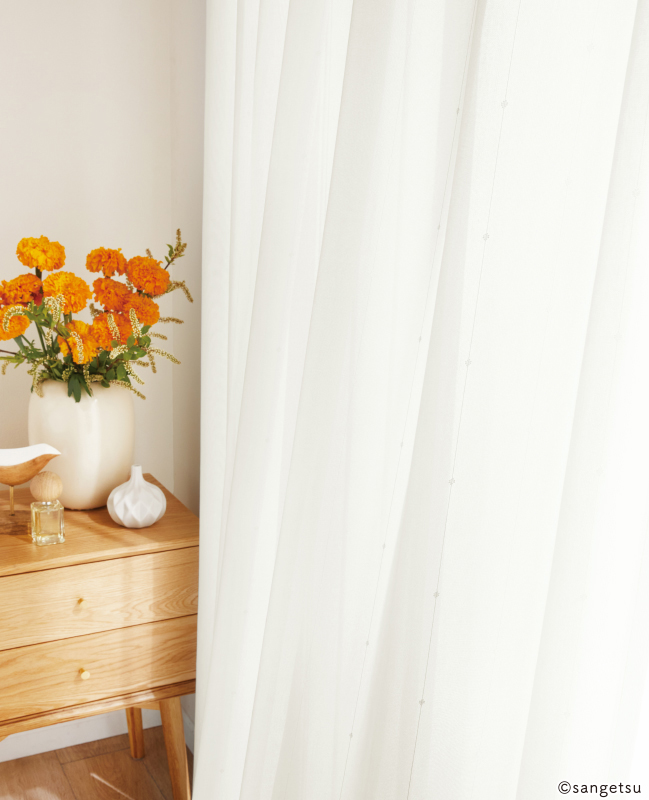 サンゲツ（SANGETSU） オーダーシアーカーテン AC2498 仕上り巾30