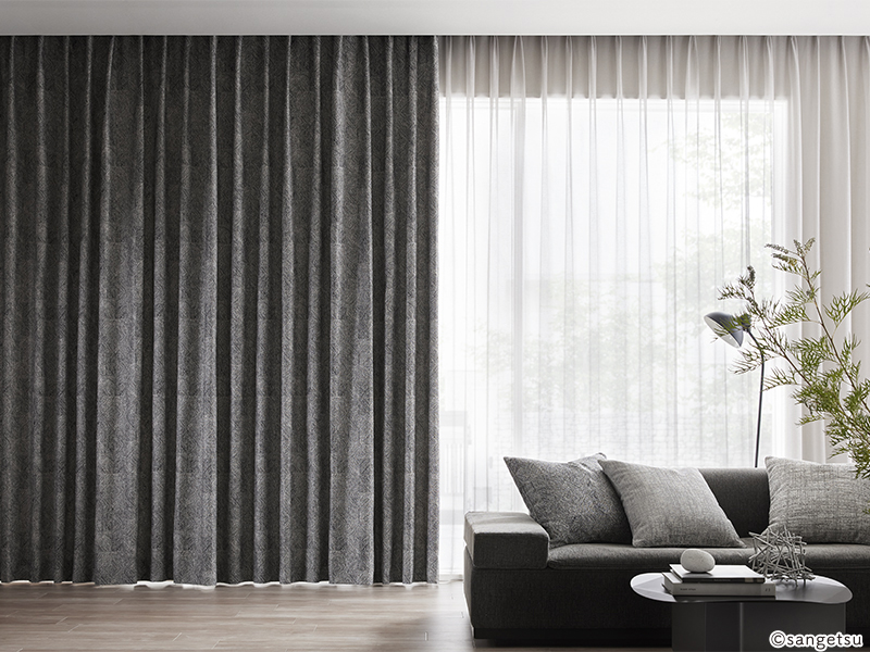 サンゲツ（SANGETSU） オーダーカーテン SC7070 仕上り巾344〜411cm