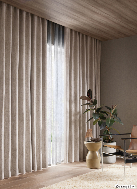 【サンゲツ製】遮光カーテン サンゲツ オーダー遮光1級カーテン SC7321-SC7322 仕上り巾526〜600cm