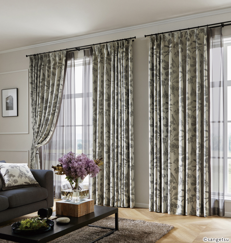 サンゲツ（SANGETSU） オーダー遮光カーテン SC7336-SC7337 仕上り巾