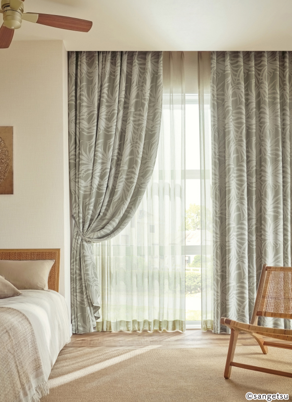 サンゲツ（SANGETSU） オーダー遮光カーテン SC7341 仕上り巾51〜145cm