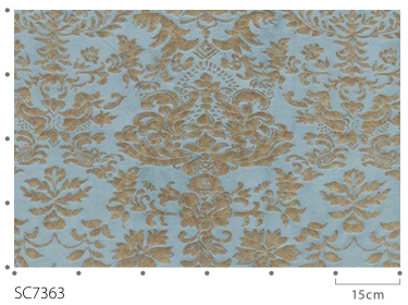 サンゲツ(RATTI) オーダーカーテン SC7361-SC7364 仕上り巾281〜350cm×仕上り丈221〜240cm SS仕様 約2倍ヒダ(すくい縫い)裾:シングル折返し_8