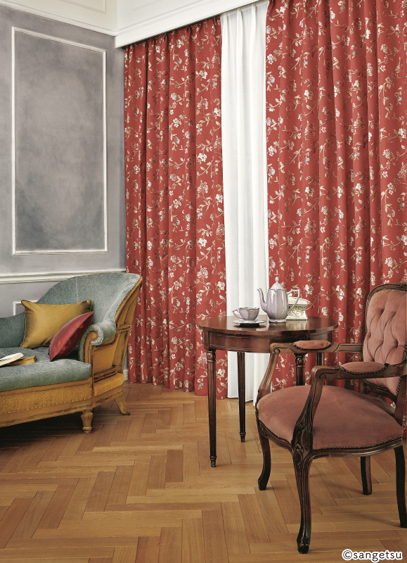 サンゲツ（SANGETSU） オーダーカーテン SC7383 仕上り巾147〜220cm