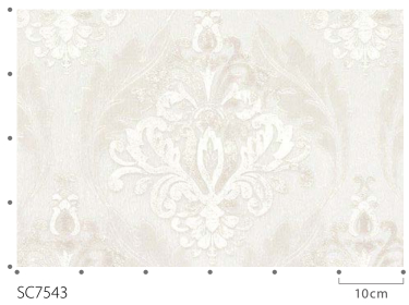 サンゲツ オーダーシアーカーテン SC7543 仕上り巾151〜200cm×仕上り丈181〜200cm SS仕様（スタンダード）約2倍ヒダ（本縫い） 裾：ウエイトウーリーロック_2