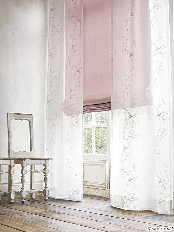 サンゲツ（SANGETSU） オーダーシアーカーテン SC7552 仕上り巾451