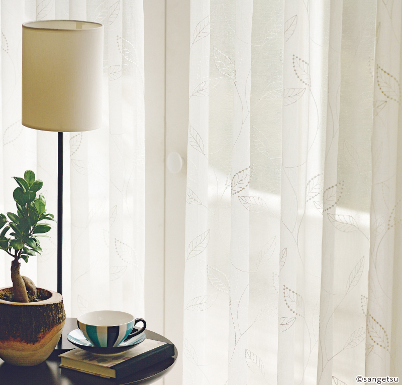 サンゲツ（SANGETSU） オーダーシアーカーテン SC7553 仕上り巾201