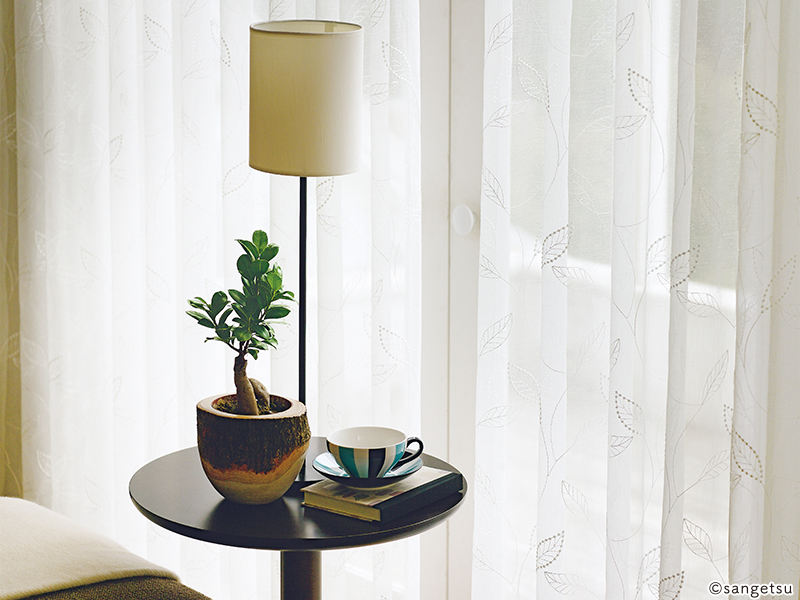 サンゲツ（SANGETSU） オーダーシアーカーテン SC7553 仕上り巾50