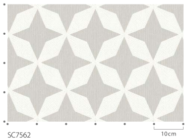 tカーテン サンゲツ（SANGETSU） オーダーシアーカーテン SC7562-SC7563 仕上り巾