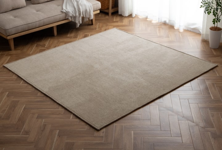 ホットカーペット 3畳 セット カバー付き ラグ ジェニフ 約180×240cm 電気カーペットセット 3畳用 無地 タイマー付き