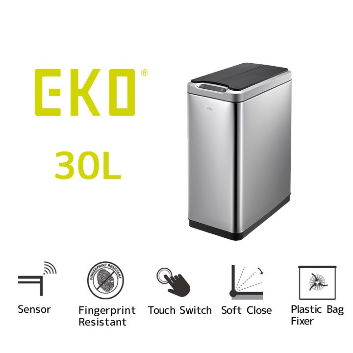 母の日 ゴミ箱 自動 センサー付きゴミ箱 EKO ごみ箱 30L ステンレス 